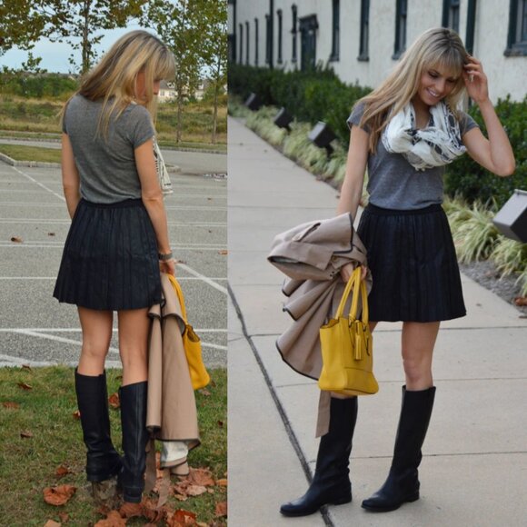 Madewell Black Leather The Archive Riding Boots – Size 8M – Made in Italy - Picture 1 of 14